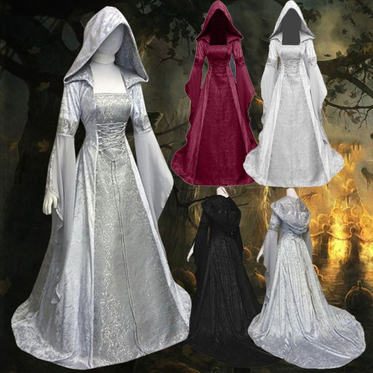 Medieval retro wedding dress