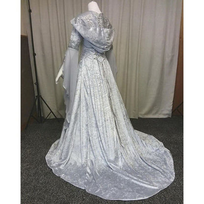 Medieval retro wedding dress