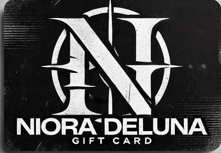 Niora Deluna Gift card - Niora Deluna